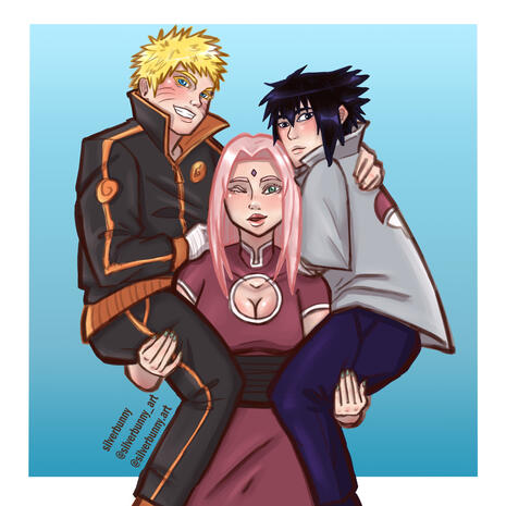 Team 7 (Naruto Fanart)